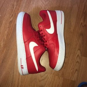 Air Force 1s Red